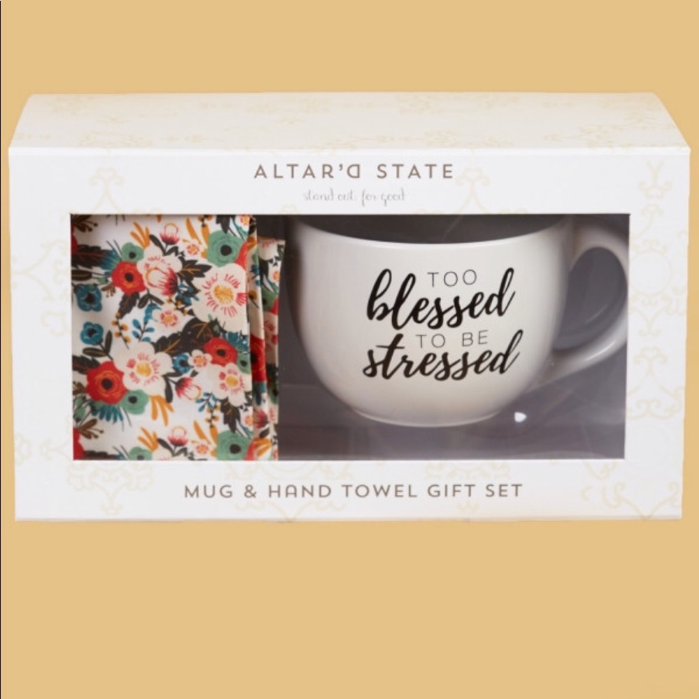 Mug & Hand Towel Gift Set